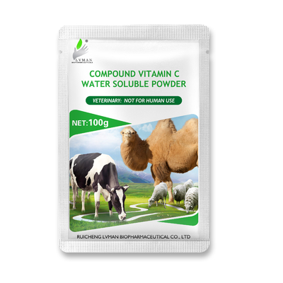 Senyawa Vitamin C Bubuk larut dalam air