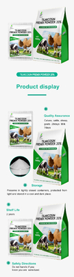Makrolide Antibiotik Antibakteri 20% Tilmicosin Premix Obat Veteriner